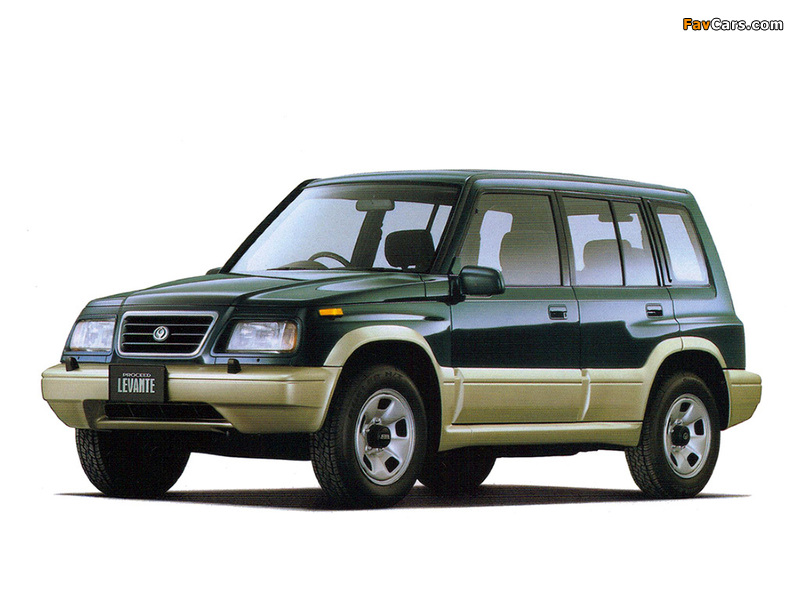 Mazda Proceed Levante 4-door 1995–97 images (800 x 600)