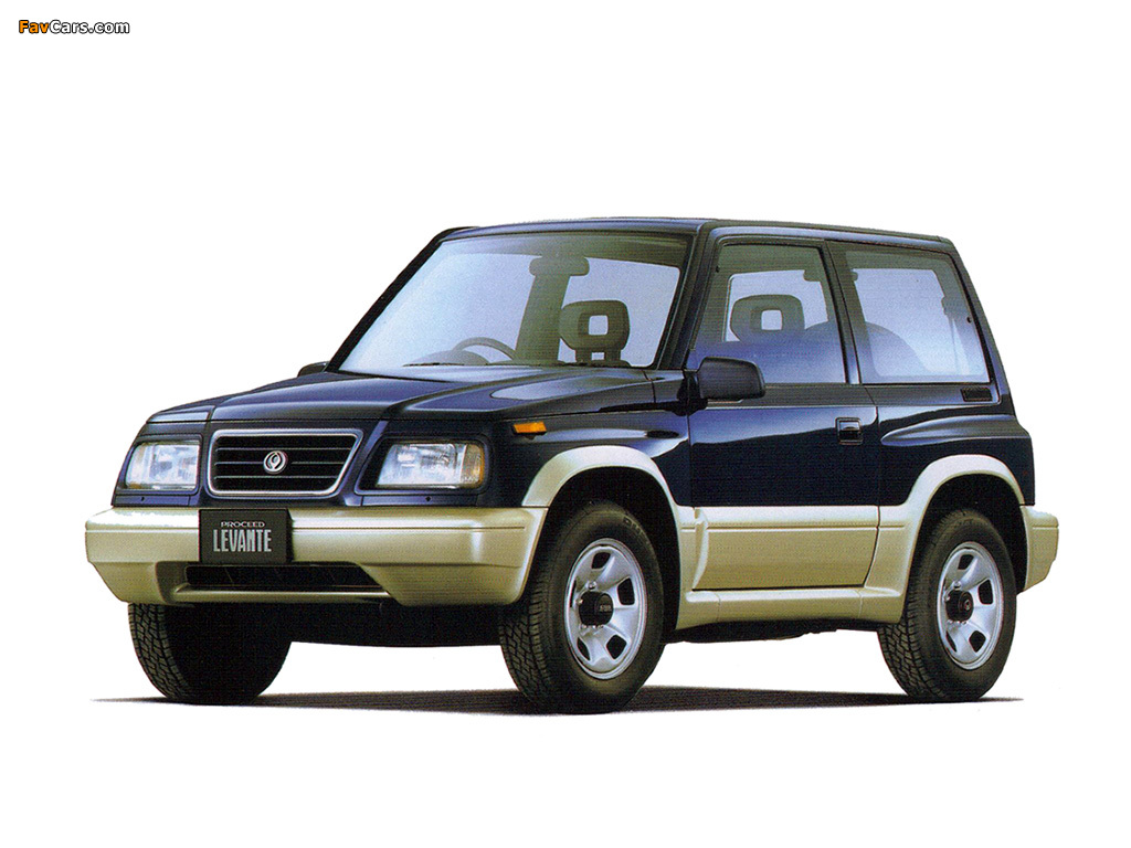 Pictures of Mazda Proceed Levante 2-door 1995–97 (1024 x 768)