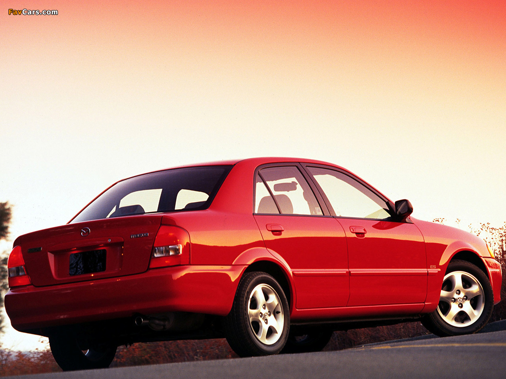 Mazda Protege (BJ) 1998–2000 images (1024 x 768)
