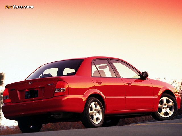 Mazda Protege (BJ) 1998–2000 images (640 x 480)