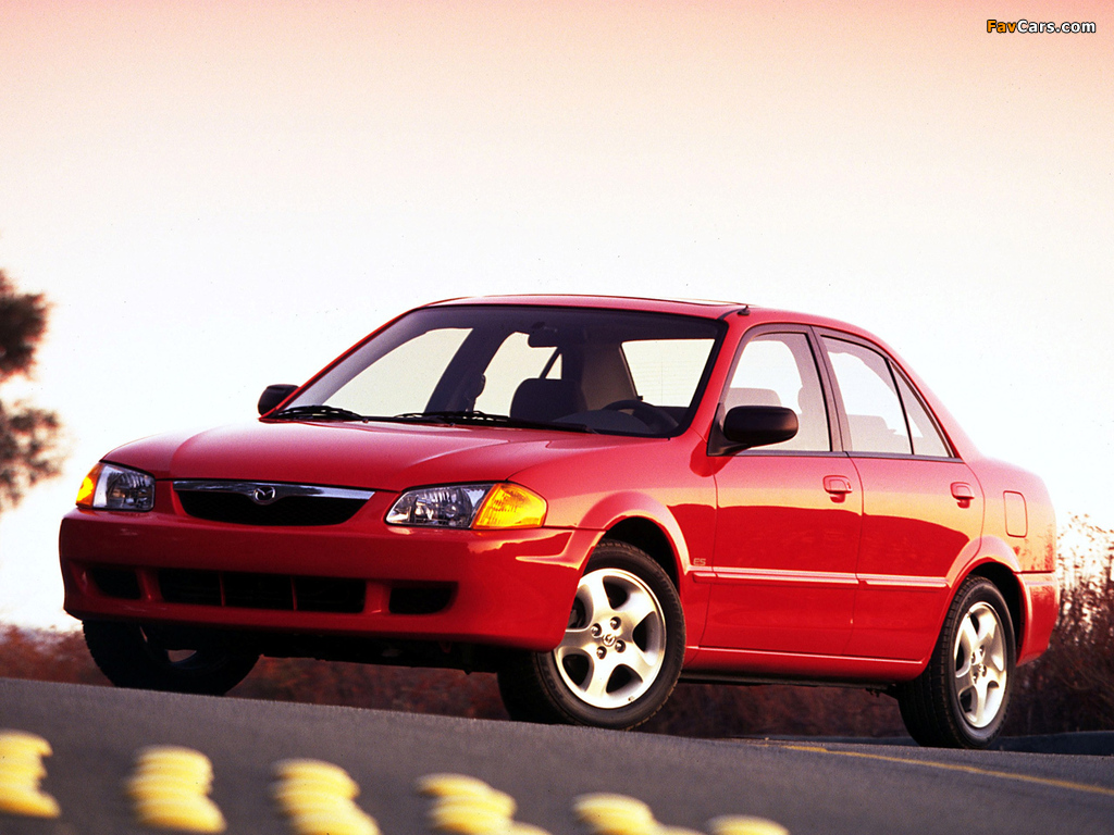 Mazda Protege (BJ) 1998–2000 photos (1024 x 768)