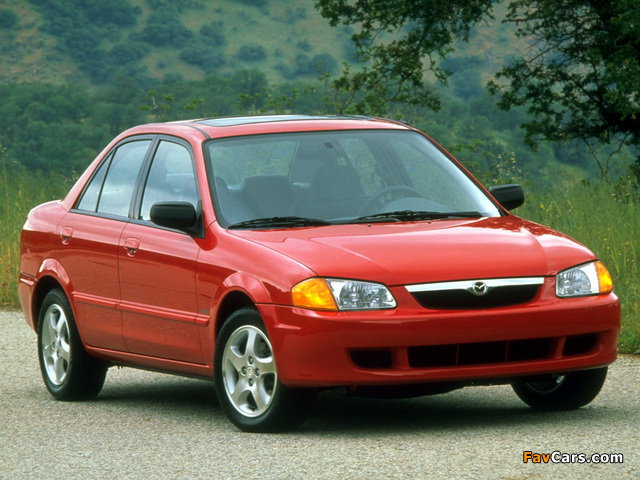 Mazda Protege (BJ) 1998–2000 photos (640 x 480)