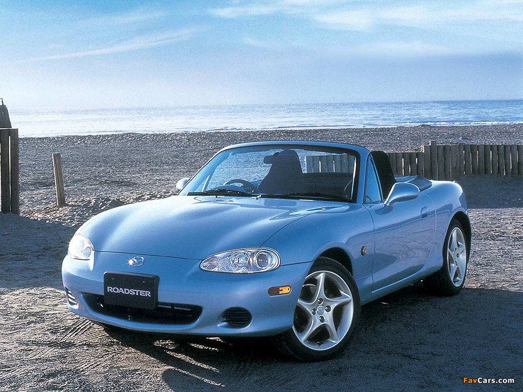 Mazda Roadster RS (NB8C) 2000–02 wallpapers (1024 x 768)
