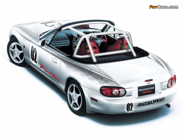 Mazdaspeed Roadster NR-A Prototype (NB6C) 2001 wallpapers (640 x 480)