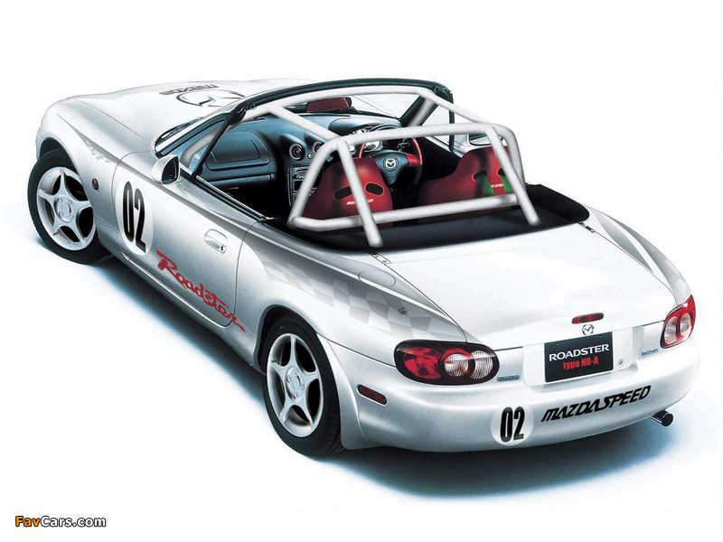 Mazdaspeed Roadster NR-A Prototype (NB6C) 2001 wallpapers (800 x 600)