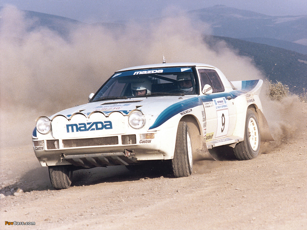 Images of Mazda RX-7 Gr.B, Acropolis Rally 1985 (1024 x 768)