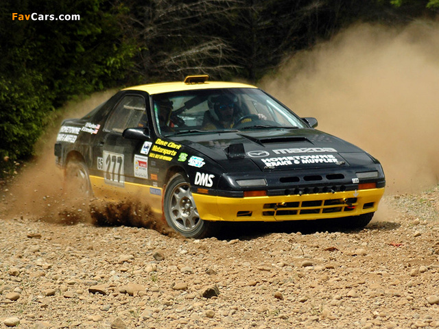 Images of Mazda RX-7 Turbo II Rally Car (FC) 1987 (640 x 480)