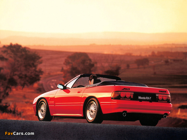 Images of Mazda RX-7 Turbo II Convertible (FC) 1988–91 (640 x 480)
