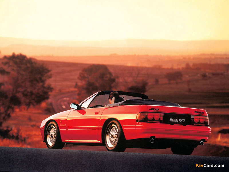 Images of Mazda RX-7 Turbo II Convertible (FC) 1988–91 (800 x 600)