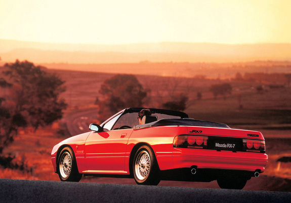 Images of Mazda RX-7 Turbo II Convertible (FC) 1988–91
