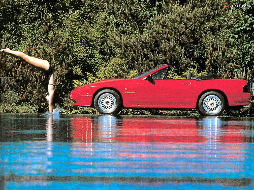 Mazda RX-7 Turbo II Convertible (FC) 1988–91 photos (1024 x 768)
