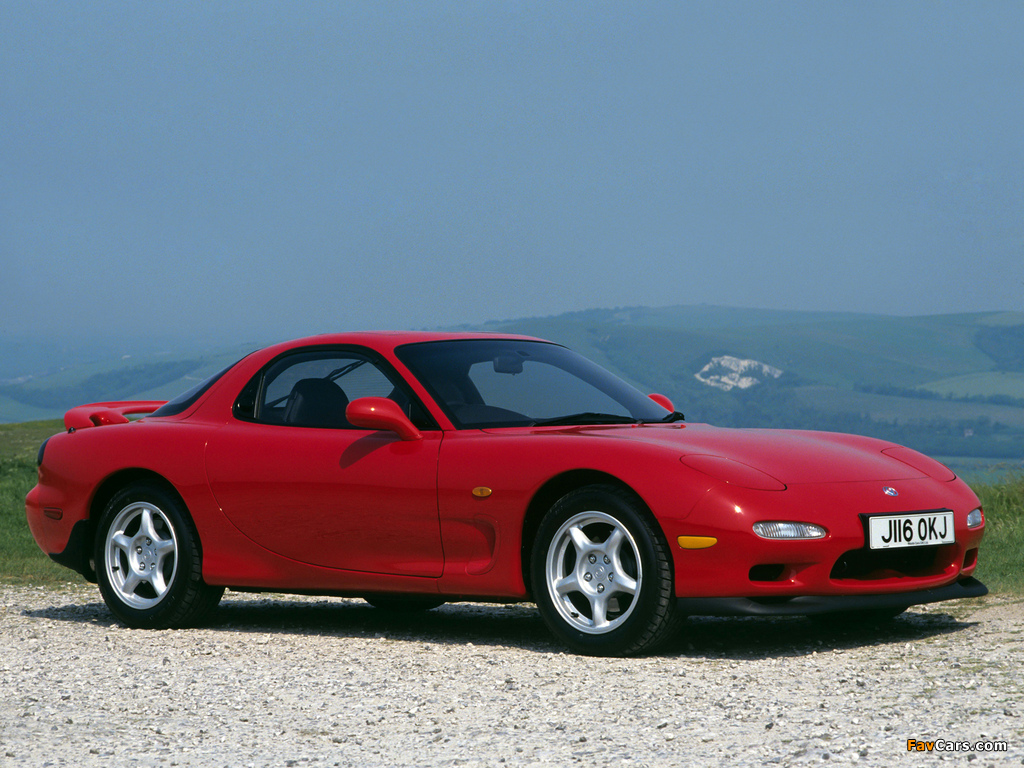Photos of Mazda RX-7 UK-spec (FD) 1991–2002 (1024 x 768)