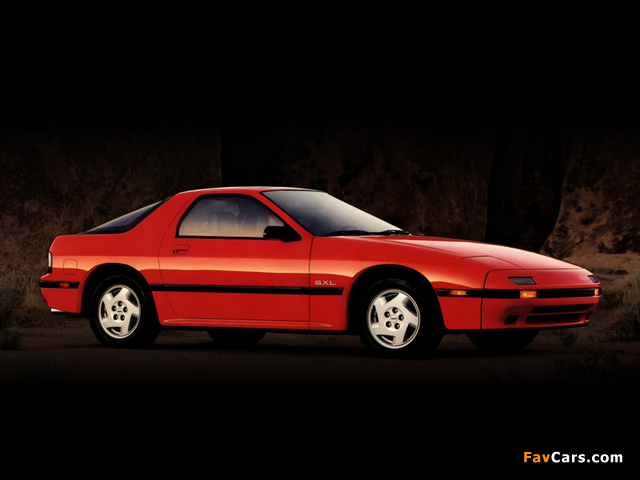 Pictures of Mazda RX-7 GXL US-spec (FC) 1985–91 (640 x 480)
