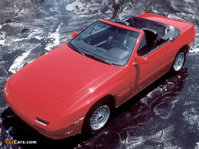 Pictures of Mazda RX-7 Turbo II Convertible (FC) 1988–91 (640 x 480)