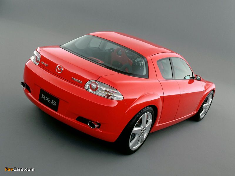 Mazda RX-8 Concept 2001 photos (800 x 600)
