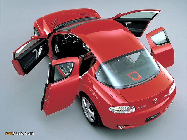 Mazda RX-8 Concept 2001 pictures (640 x 480)