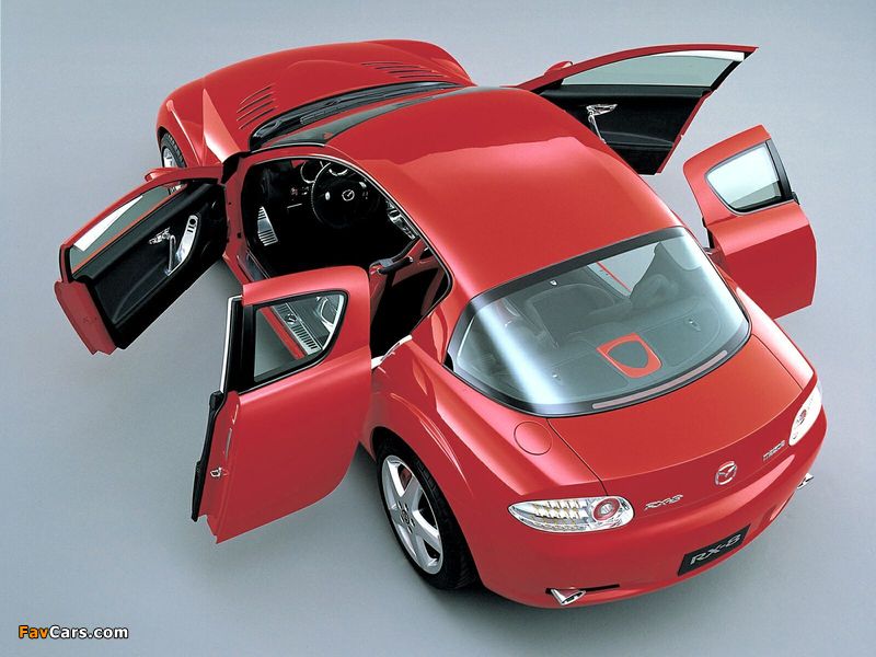 Mazda RX-8 Concept 2001 pictures (800 x 600)