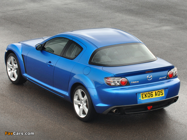 Mazda RX-8 UK-spec 2003–08 images (640 x 480)