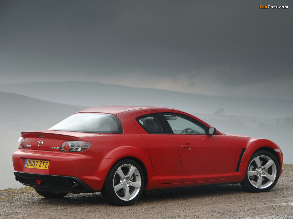 Mazda RX-8 UK-spec 2003–08 images (1024 x 768)