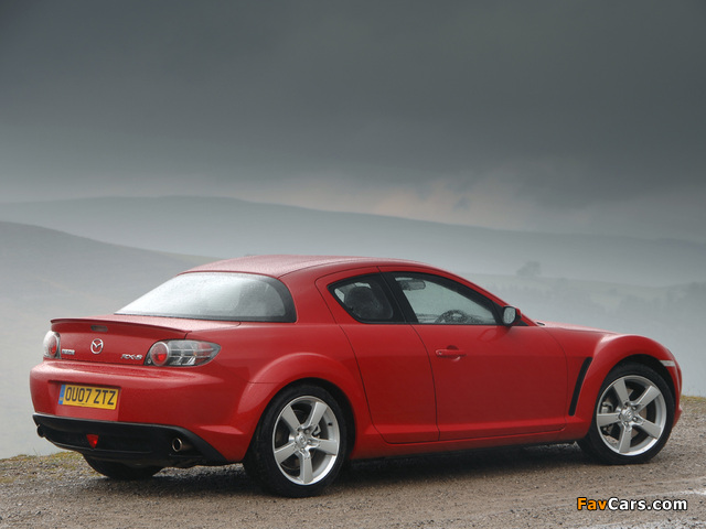 Mazda RX-8 UK-spec 2003–08 images (640 x 480)