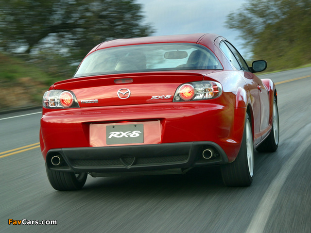 Mazda RX-8 US-spec 2003–08 images (640 x 480)