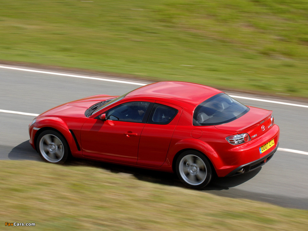 Mazda RX-8 UK-spec 2003–08 images (1024 x 768)