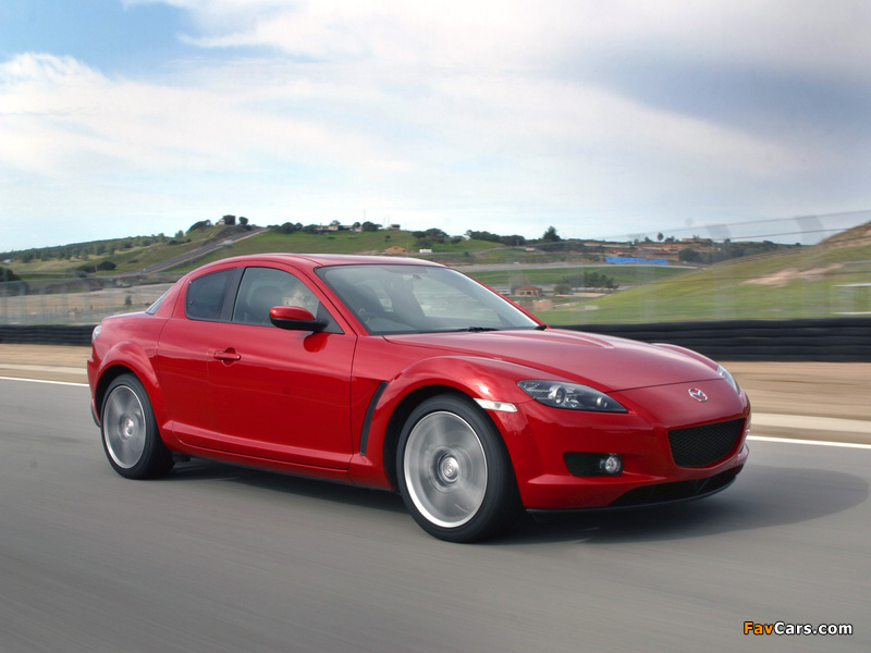 Mazda RX-8 US-spec 2003–08 photos (800 x 600)