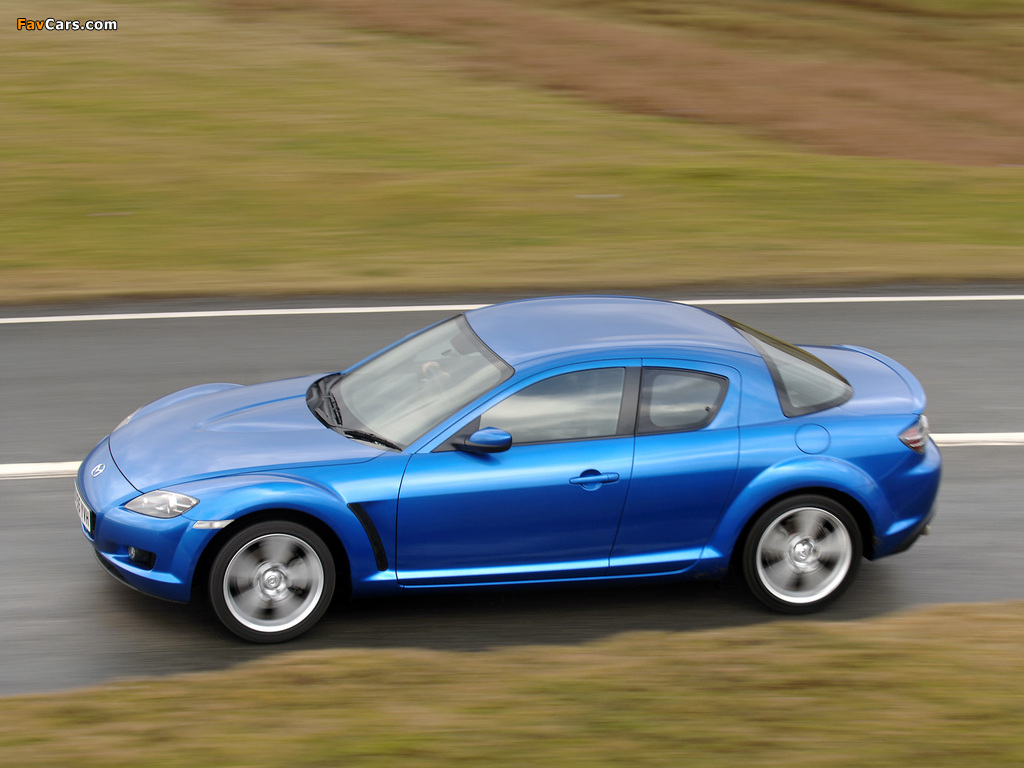 Mazda RX-8 UK-spec 2003–08 pictures (1024 x 768)