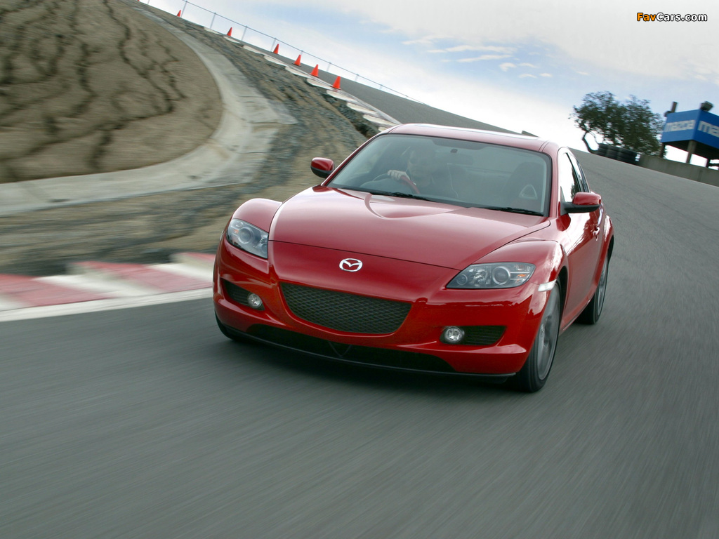 Mazda RX-8 US-spec 2003–08 pictures (1024 x 768)