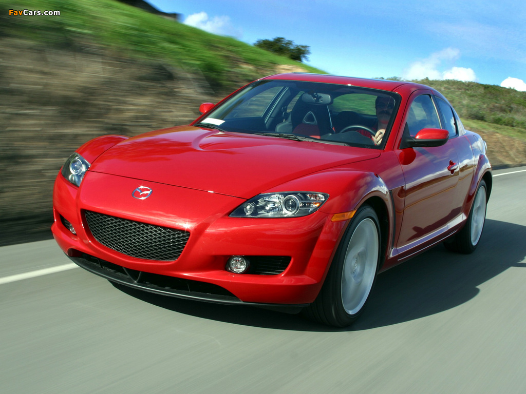 Mazda RX-8 US-spec 2003–08 pictures (1024 x 768)