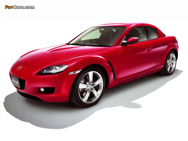 Mazda RX-8 JP-spec 2003–08 wallpapers (640 x 480)