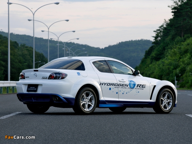 Mazda RX-8 Hydrogen RE 2004–08 pictures (640 x 480)