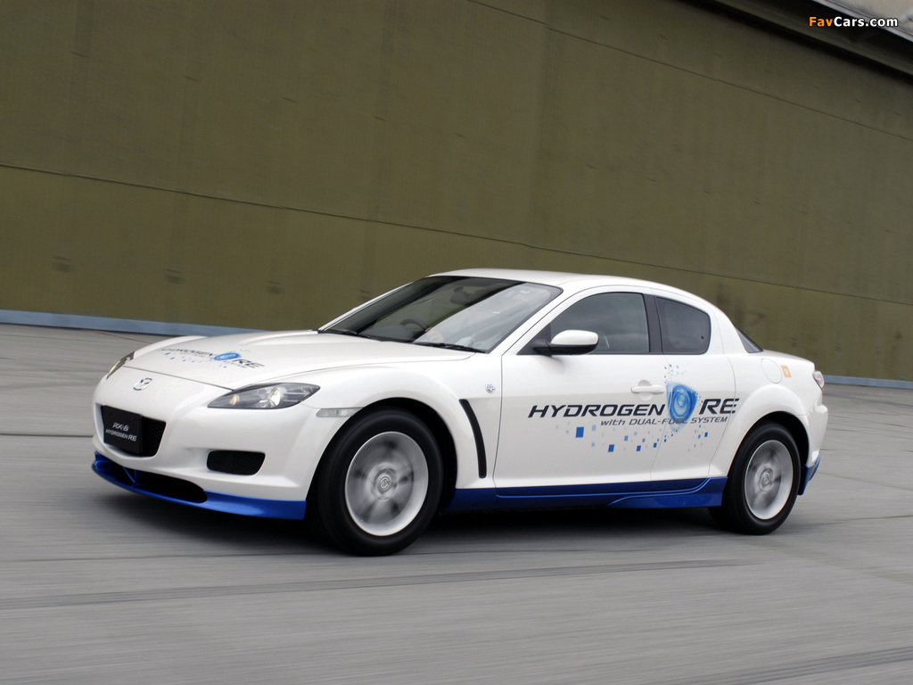 Mazda RX-8 Hydrogen RE 2004–08 pictures (1024 x 768)