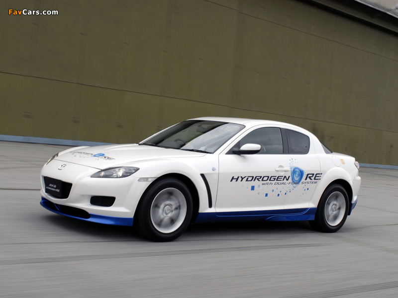 Mazda RX-8 Hydrogen RE 2004–08 pictures (800 x 600)