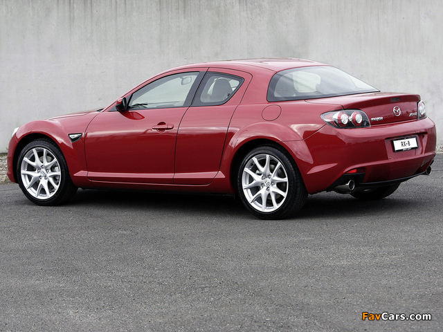 Mazda RX-8 AU-spec 2008–11 pictures (640 x 480)