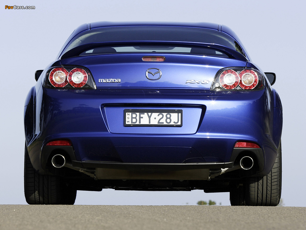 Mazda RX-8 GT 2008–11 wallpapers (1024 x 768)