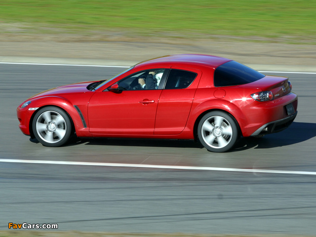 Photos of Mazda RX-8 US-spec 2003–08 (640 x 480)