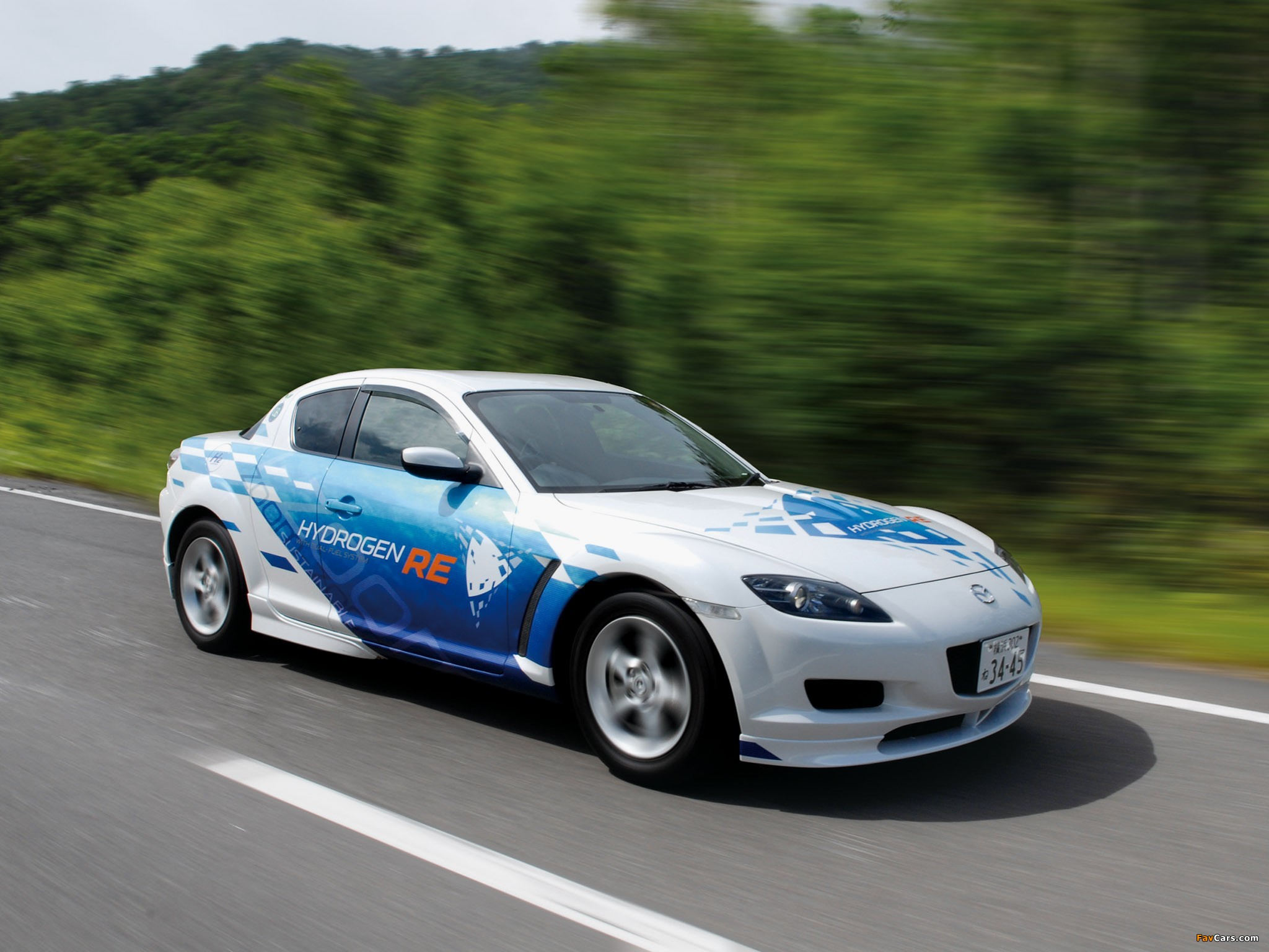 Photos of Mazda RX-8 Hydrogen RE 2004–08 (2048 x 1536)