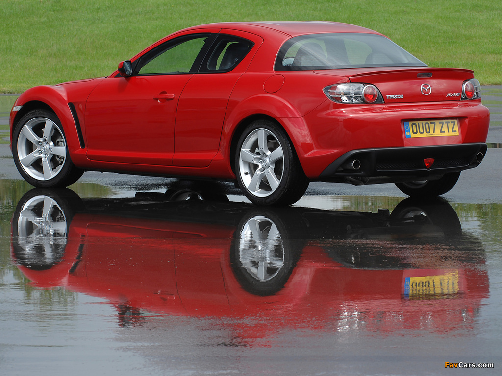 Pictures of Mazda RX-8 UK-spec 2003–08 (1024 x 768)