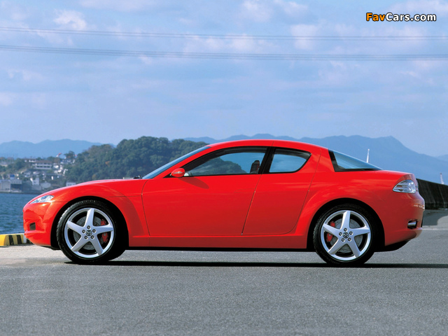 Mazda RX-8 Concept 2001 wallpapers (640 x 480)