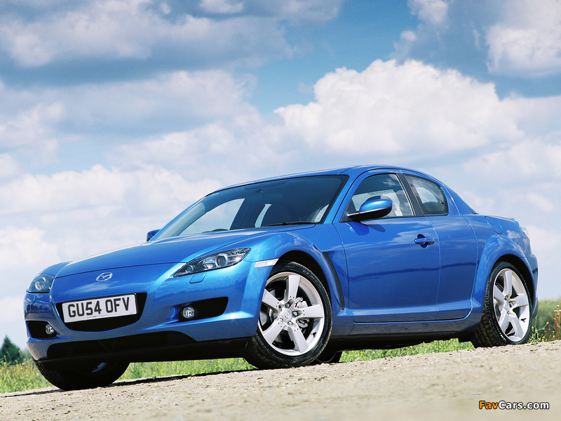 Mazda RX-8 UK-spec 2003–08 wallpapers (800 x 600)