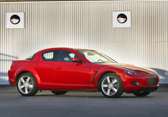 Mazda RX-8 US-spec 2003–08 wallpapers