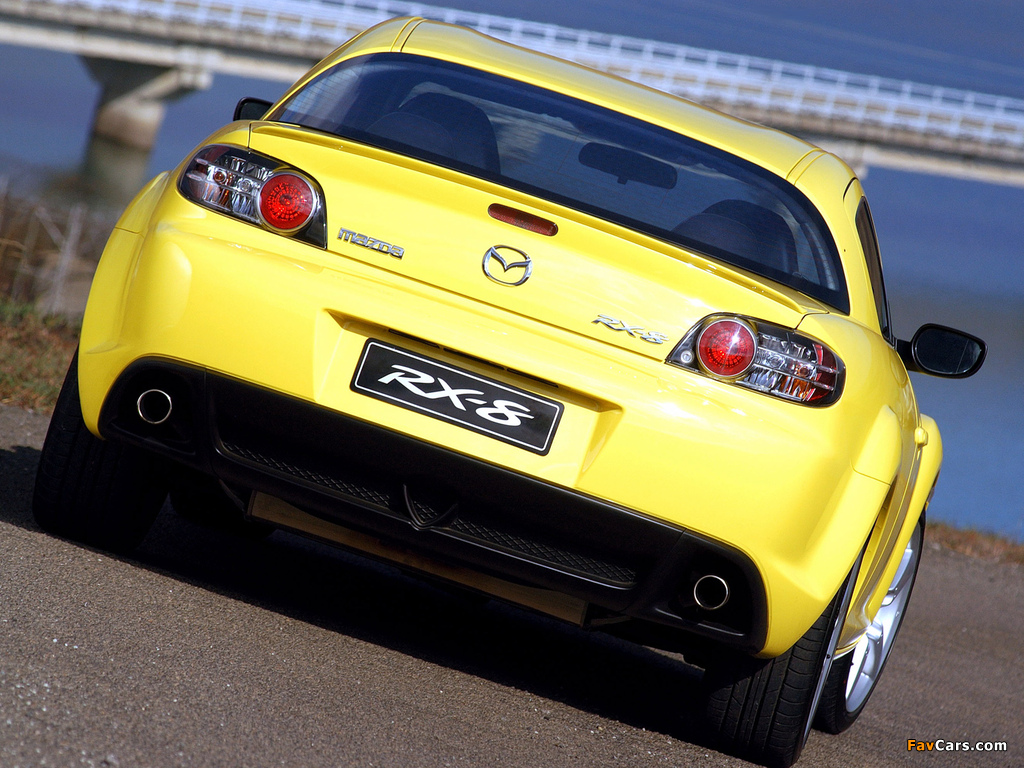 Mazda RX-8 ZA-spec 2003–08 wallpapers (1024 x 768)