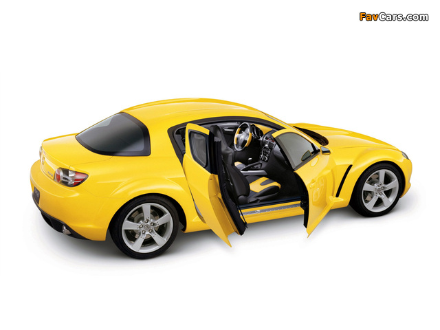 Mazda RX-8 2003–08 wallpapers (640 x 480)