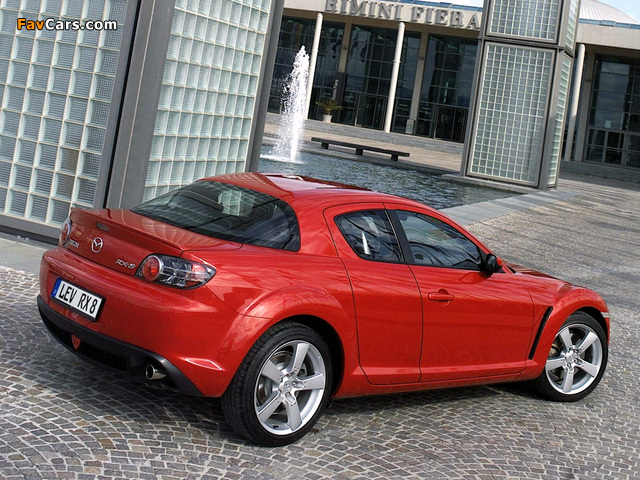 Mazda RX-8 2003–08 wallpapers (640 x 480)