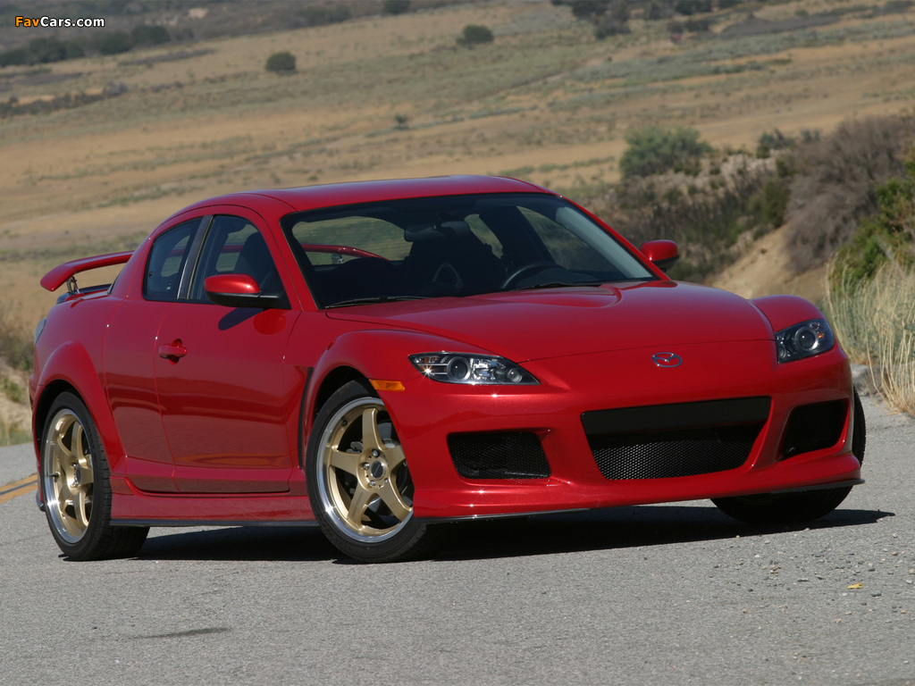 Mazdaspeed RX-8 2006–11 wallpapers (1024 x 768)