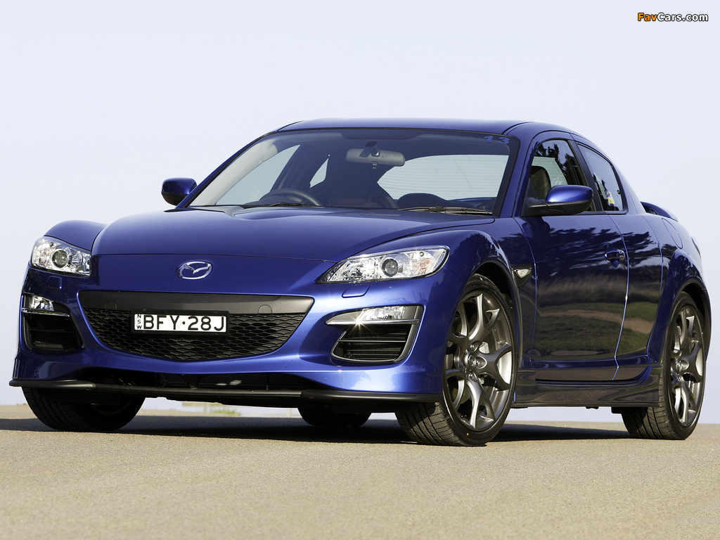 Mazda RX-8 GT 2008–11 wallpapers (1024 x 768)