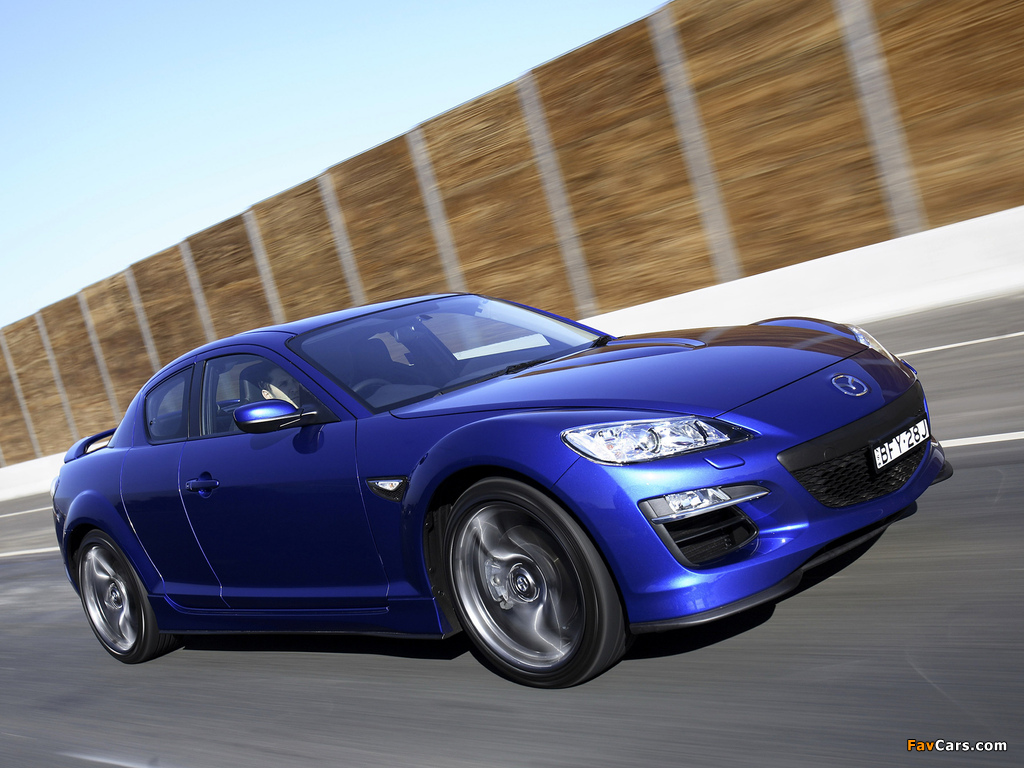 Mazda RX-8 GT 2008–11 wallpapers (1024 x 768)