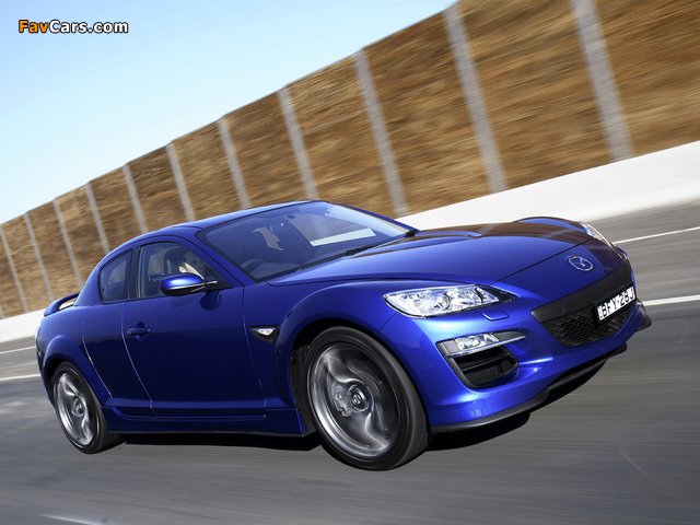 Mazda RX-8 GT 2008–11 wallpapers (640 x 480)