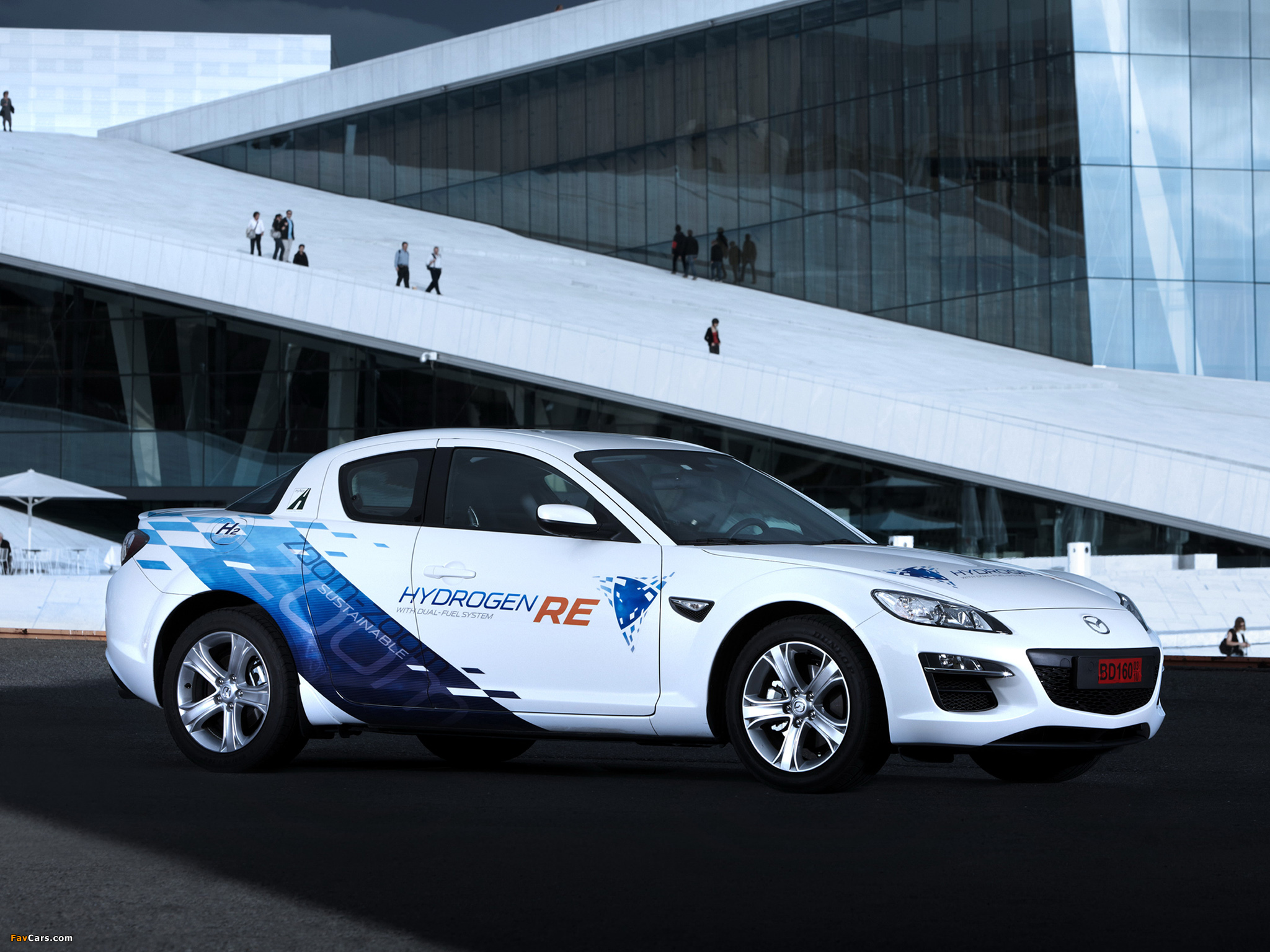 Mazda RX-8 Hydrogen RE 2009–11 wallpapers (2048 x 1536)